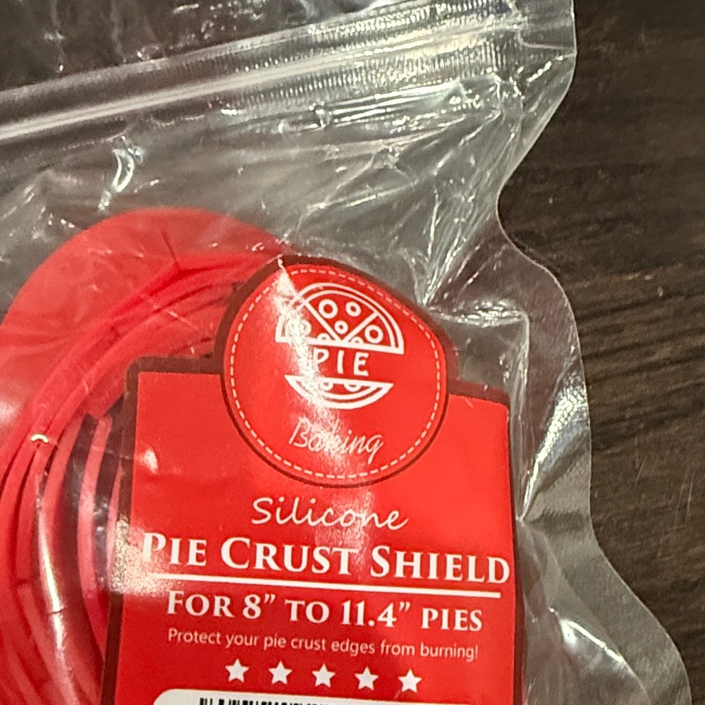 Silicone Pie Crust Shield